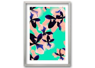 Cuadro 40x30 cm ilustración acua flor 
